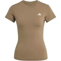 Adidas Toiminnallinen paita 'POWER ESSENTIALS' khaki / valkoinen