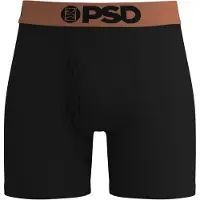 PSD Bokserishortsit 'Lux' ruskea / musta