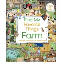DK Publishing Find My Favorite Things Farm: Follow the Characters from Page to Page