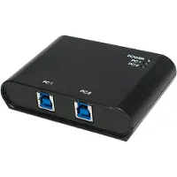2Direct UA0216, USB 3.2 Gen 1 (3.1 Gen 1) Type-B, USB 3.2 Gen 1 (3.1 Gen 1) Type-A, 5000 Mbit/s, Musta, Muovi, RoHS