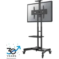 NeoMounts 32-75" Select floor stand, monitorin lattiateline, musta