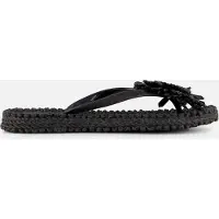 Ilse jacobsen Flip Flops With Flower - Black - 36