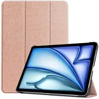 SKALO Trifold Kotelo sopii iPad Air 11" M4 (2026) - Ruusukulta