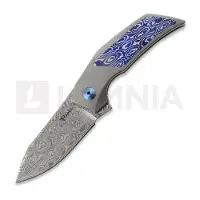 Reate T2500 Damasteel kääntöveitsi, Titanium & Mokuti