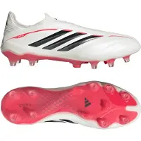 Adidas Copa Pure Iv Elite Laceless Fg Born For Goals - Valkoinen/hopea/musta/lucid Red - Nurmi (Fg), koko 40