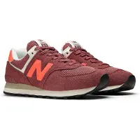 New Balance Matalavartiset tennarit '574' oranssi / burgundin punainen