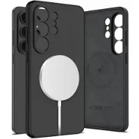 Tech-Protect Samsung Galaxy S26 Ultra Nestemäinen silikonikotelo - MagSafe-yhteensopiva - musta