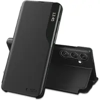 Tech-Protect Smart View Case for Samsung Galaxy A57 5G - Black