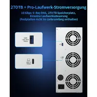 TerraMaster D9-320, 9bay Gehaeuse, USB3.2, 10Gbps, Diskless