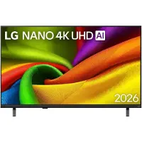 LG 43" Nano UHD 8E 4K TV 2026 - 43NU8E0B3LA
