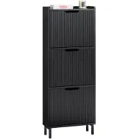 SoBuy kenkäkaappi FSR177-H-SCH, 3 hyllyä