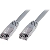 Digitus CAT 5E SF-UTP PATCH CORD, PVC AWG 26/7, LENGTH 5 M, COLOR GREY (DK-1532-050)