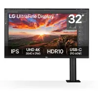 LG 32UN880 ERGO 32" UHD IPS HDMI/USB-C PD 60W (32UN880K-B)