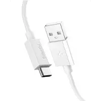 Spigen Essential USB-A to USB-C 60W Fabric Cable - 1.5m - White