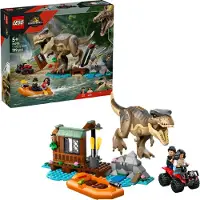 LEGO Jurassic World 76975 T. rex and the river escape