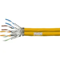 Logilink CPV0073, 100 m, Cat7a, S/FTP (S-STP), Keltainen