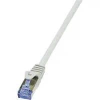 Logilink PrimeLine Cat.7 S/FTP 0.25m, 0,25 m, Cat7, S/FTP (S-STP), RJ-45, RJ-45, Harmaa (CQ4012S)