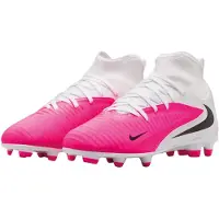Nike Phantom 6 Club High Cut Mg Breakout - Valkoinen/musta/pinkki Lapset - Multi Ground (Mg), koko 36½