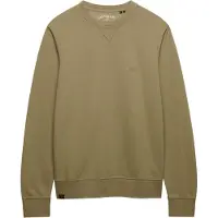 Superdry for man. M2014044B Green Classic Essential sweatshirt (XL), Casual, Cotton