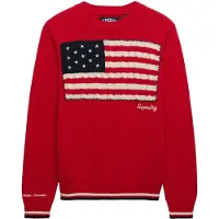 Superdry Americana Flag Crew Villapaita