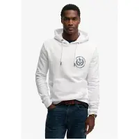 Superdry for man. M2014500A Lo-Fi Dockside White Hoodie (M), Casual, Cotton