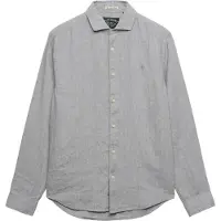 Superdry Riviera Linen Pitkähihainen Kauluspaita