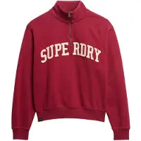 Superdry for woman. W2012259A Sweatshirt Athletic Ess Applique red (XXS), Casual, Cotton