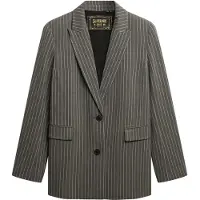 Superdry Pinstripe Boyfriend Bleiseri