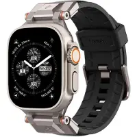 Spigen DuraPro Armor, black - AW Ultra 2/1 49mm / 9/8/7 45mm / SE/6/5/4 44mm / 3/2/1 42mm