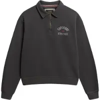 Superdry for woman. W2012686A Sweatshirt Athletic grey (M), Casual, Cotton