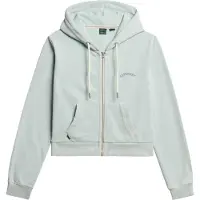 Superdry Essential Logo Cropped Kokovetoketjullinen Collegepaita