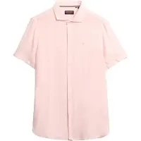 Superdry Sd Embroidered Vacation Linen Lyhythihainen Paita