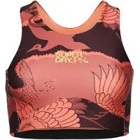 Superdry for woman. WS311591A Core Active bra orange, purple (38), Sport, Multisport, Recycled Polister, Sustainable