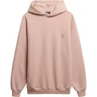 Superdry for man. M2014311A Blank Oversized Pink Hooded Top (M), Casual, Cotton