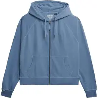 Superdry Studios Relaxed Zip Hoodie - Blue - 8