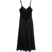 Superdry Lbd Velvet Corset Hihaton Midi-mekko