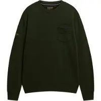 Superdry for man. M2014294A Utility Loose sweatshirt green (L), Casual, Cotton