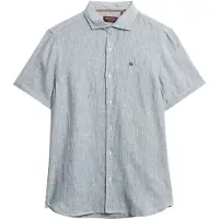 Superdry Emb Vacation Linen Lyhythihainen Paita