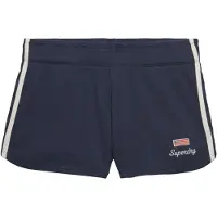Superdry for woman. W7110506A Short Waffle Retro navy (S), Casual, Cotton