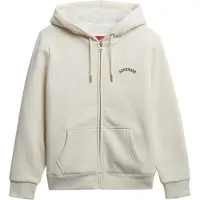 Superdry Borg Lined Kokovetoketjullinen Collegepaita