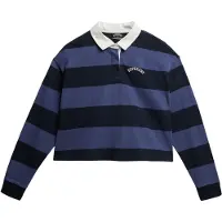 Superdry Athletic Essential Stripe Rugby Pitkähihainen Polopaita