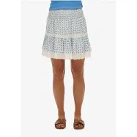 Superdry Printed Lace Trim Lyhyt Hame