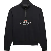 Superdry Athletic Essential Graphic Collegepaita Puolivetoketjulla