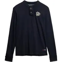 Superdry Vintage Athletic Grandad Pitkähihainen T-paita