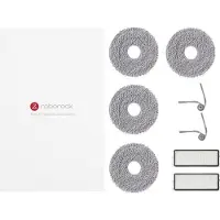 Roborock Edge 2 Pro / Qrevo Edge 2 Pro -tarvikesarja (2x suodatin, 4x moppiliina, 2x sivuharja)