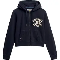 Superdry for woman. W2012164A Relaxed navy sweatshirt (M), Casual, Cotton