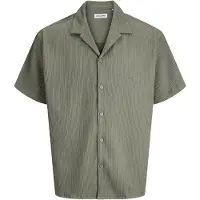 Jack & Jones Jjeharrison Resort Shirt Ss Sn - Khaki green - S