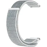 Mtp Products Yleiskäyttöinen nylon-tarranauha älykellolle, 20mm - harmaa