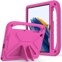 SKALO Samsung Galaxy Tab A11+ Lasten suojakotelo, jossa on kahva ja jalusta - Pinkki