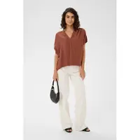Kaffe Kagina Blouse - Brown - 36